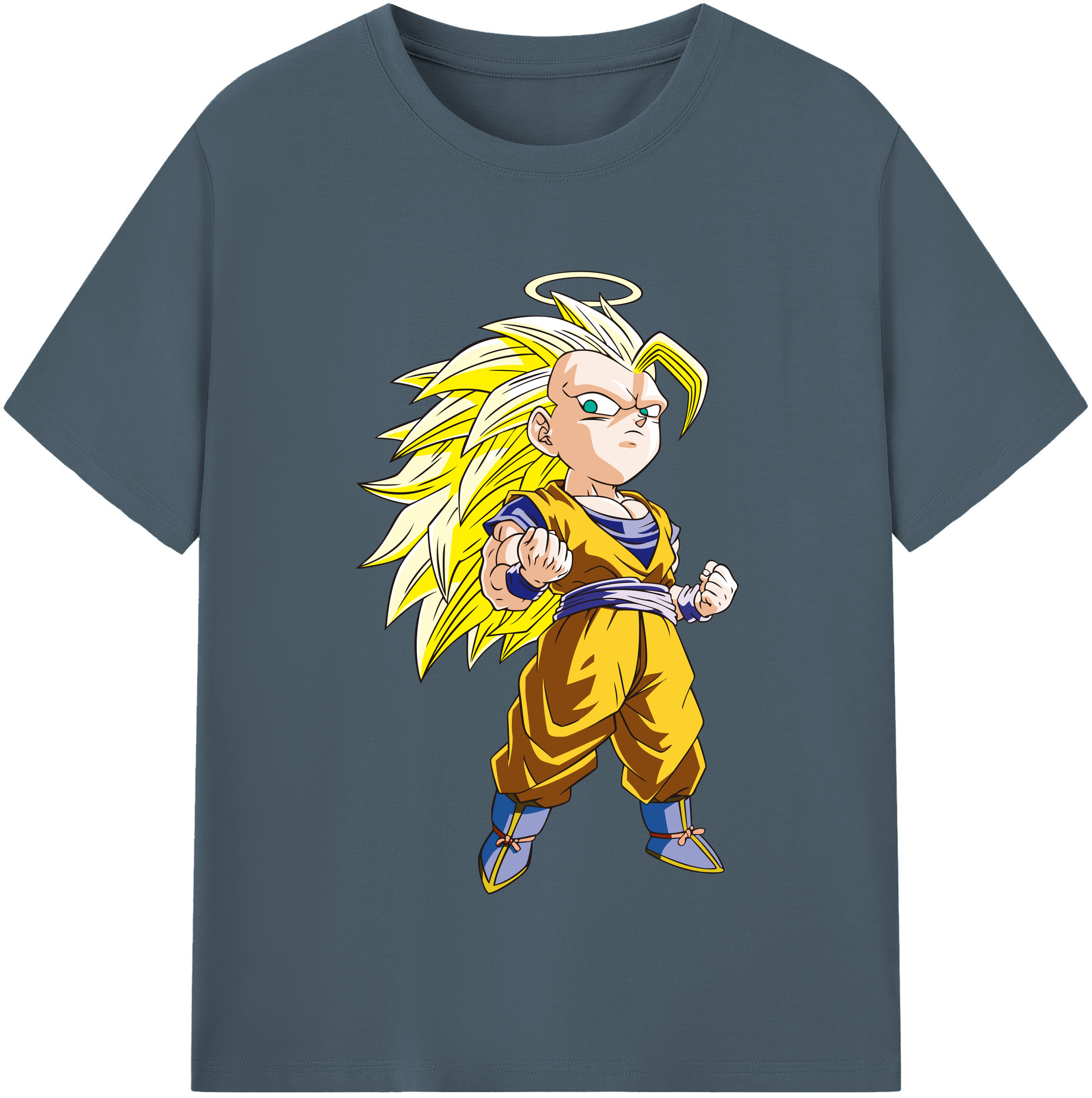 （画像用） ドラゴンボール 孫悟空（そん ごくう）Son Goku カカロット DRAGON BALL Kakarotto 綿100％半袖Tシャツ（フロントプリント）